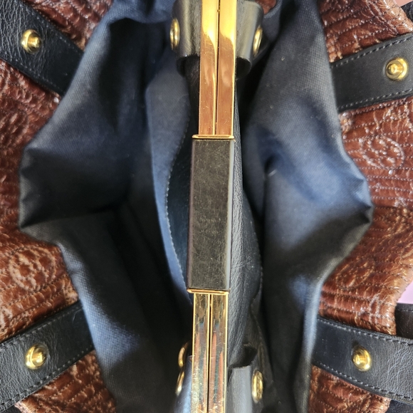 Louis Vuitton Shoulder Bag -2007 Collection Vintage Brown Leather - Picture 6 of 9